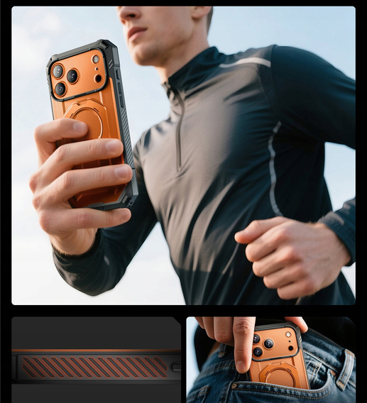 Pouzdro Supcase Unicorn Beetle Grip Pro Mag pro iPhone 17 Pro Max