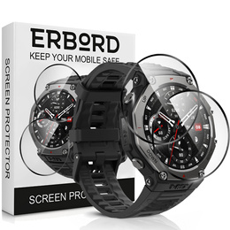 2x hybridní sklo ERBORD pro Amazfit T-Rex 3