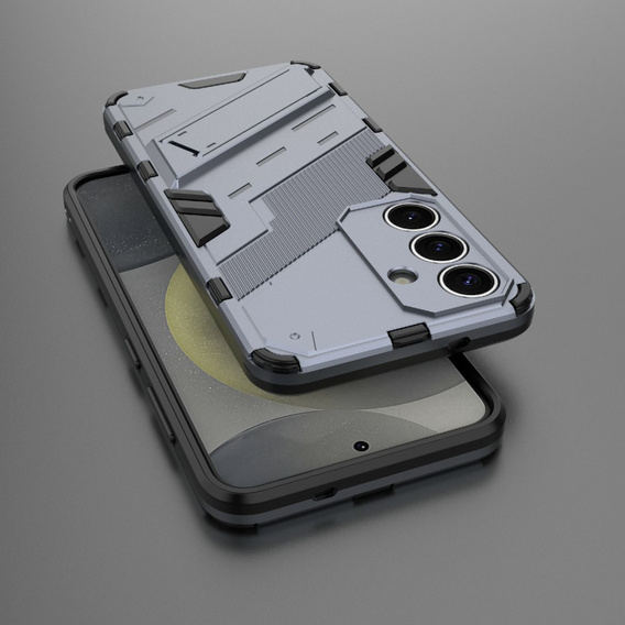 Pouzdro pro Samsung Galaxy A36 5G, Military kickstand, námořnicky modré