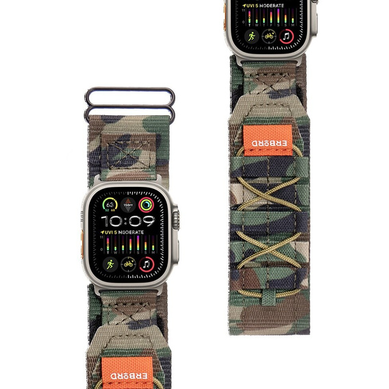 Nylonový řemínek ERBORD Runner pro Apple Watch 1/2/3/4/5/6/7/8/9/SE/ULTRA/ULTRA 2 42/44/45/49MM