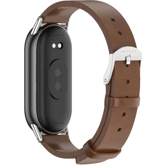 Kožený řemínek pro Xiaomi Smart Band 10 / 9 / 8