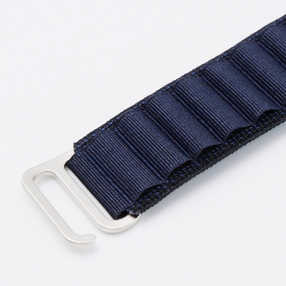Nylonový řemínek pro Apple Watch 1/2/3/4/5/6/7/8/SE/ULTRA 42/44/45/49 mm, námořnicky modrý