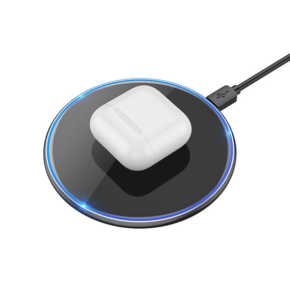 Indukční nabíječka Hoco CW6 Pro s podsvícením 15 W