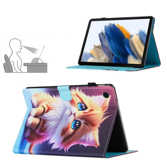 Pouzdro pro Samsung Galaxy Tab A9+ X210 / X215 / X216B, cat