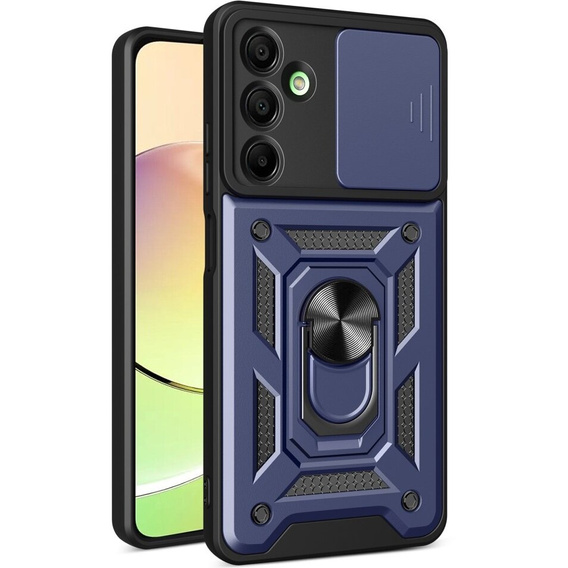 Pouzdro pro Samsung Galaxy A16, CamShield Slide, modré