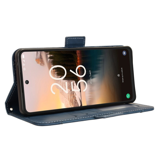 Klopové pouzdro pro TCL 40 NxtPaper, Card Slot, modré