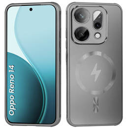 Pouzdro pro Oppo Reno 14, pro MagSafe, s ochranou fotoaparátu, zlaté