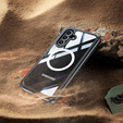 Pouzdro pro Samsung Galaxy A36 / Samsung Galaxy A56, Shockproof, se sklem, pro MagSafe, černé