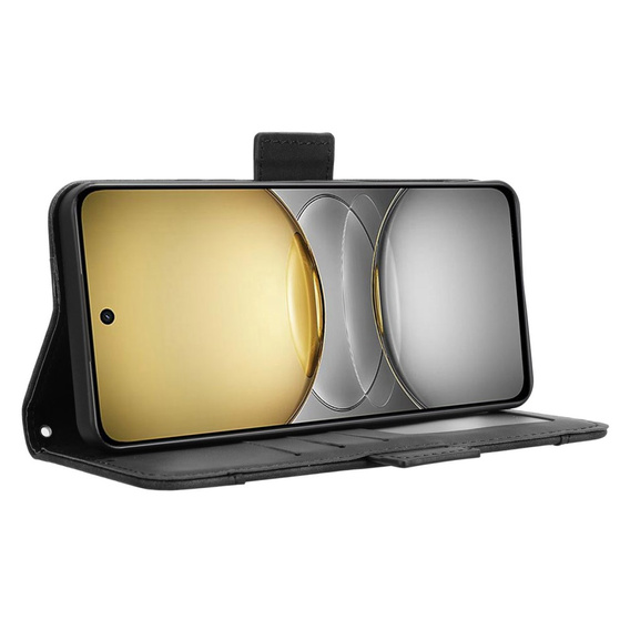 Klopové pouzdro pro Realme 14X / Realme C75, Card Slot, černé