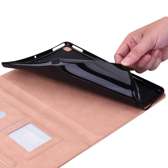 Pouzdro pro Lenovo Tab M11, Butterfly, růžové
