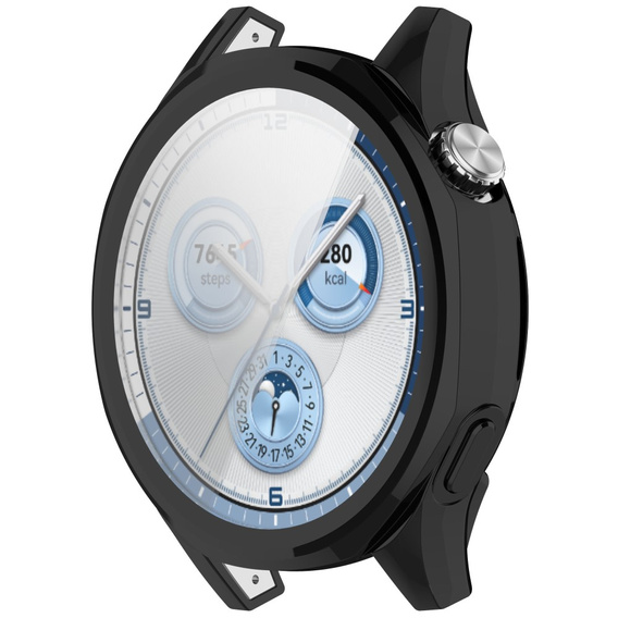 Pouzdro 2v1 s ochranou displeje pro Huawei Watch GT 5 46mm, černé