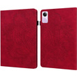 Pouzdro s klopou pro Xiaomi Redmi Pad SE 11", flower, červené