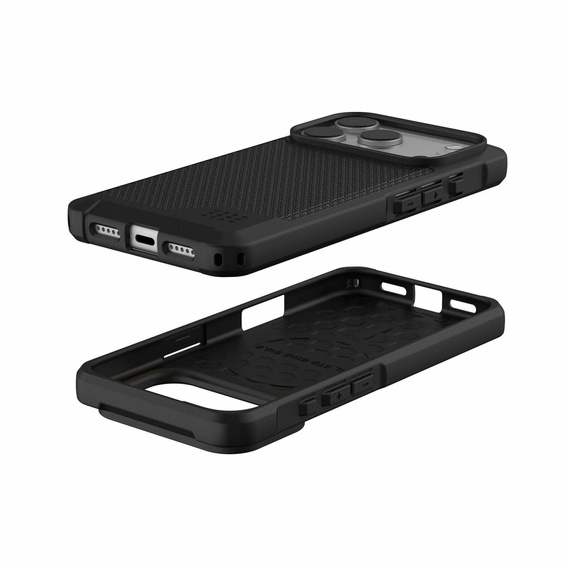Pouzdro Urban Armor Gear pro iPhone 17 Pro Max, Metropolis LT MagSafe Kevlar, Kevlar Black