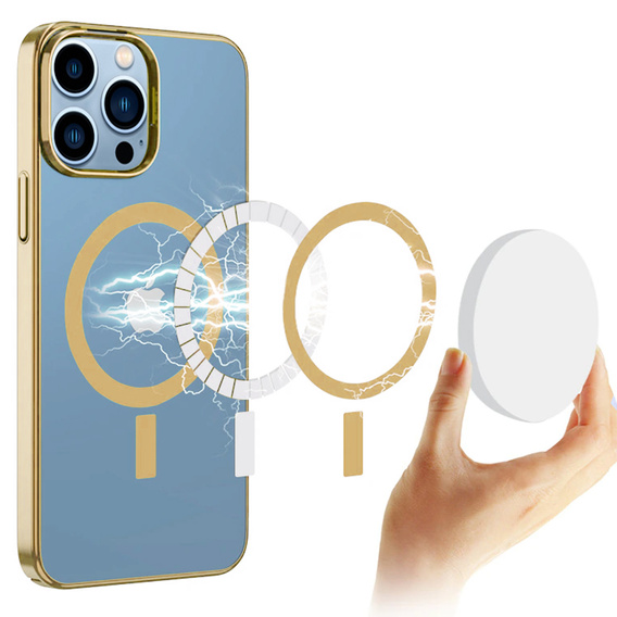 Pouzdro pro iPhone 13 Pro, ERBORD Hybrid MagSafe Case, modré
