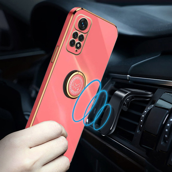 Pouzdro pro Xiaomi Redmi Note 11 Pro 4G/5G, Electro Ring, červené