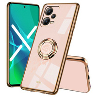 Pouzdro pro POCO X5 Pro 5G, Electro Ring, růžové rose gold