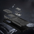 Pancéřové pouzdro pro Samsung Galaxy A54 5G, pancéřový kroužek Slide Ring, černé