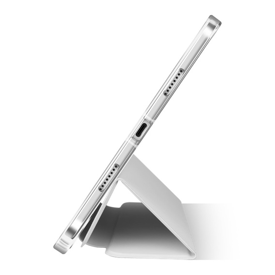 Pouzdro pro iPad Pro 11 2022 / 2021 / 2020, Smartcase Hybrid, se slotem na stylus, šedé
