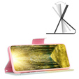 Klopové pouzdro pro Realme C55, Wallet, feather, modré
