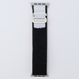 Nylonový řemínek pro Apple Watch 1/2/3/4/5/6/7/8/SE/ULTRA 42/44/45/49 mm, černý / bílý