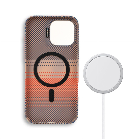 Pouzdro iPhone 16 Pro, Frame Kickstand, pro MagSafe, Sunset Grey