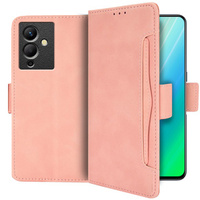 Klopové pouzdro pro Infinix Note 12 5G, Card Slot, růžové