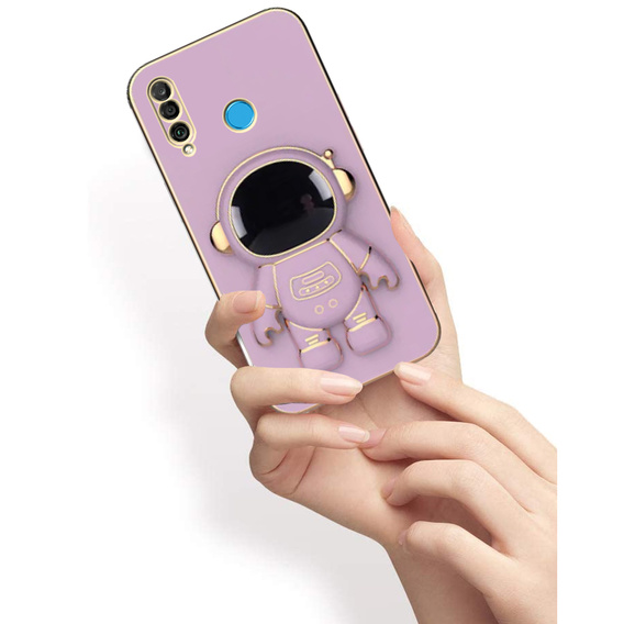 Pouzdro pro  Huawei P30 Lite, Astronaut, fialové