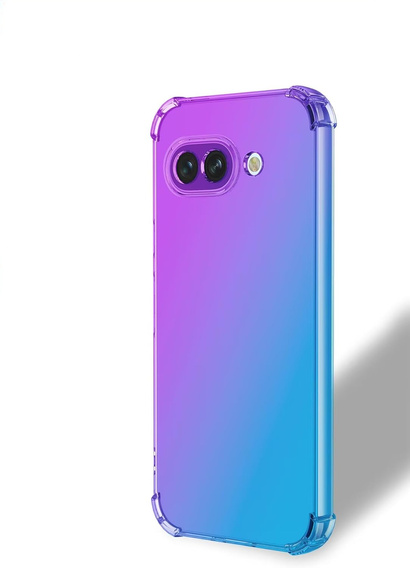 Pouzdro pro Google Pixel 9A, Gradient Dropproof, Fialová / modrá