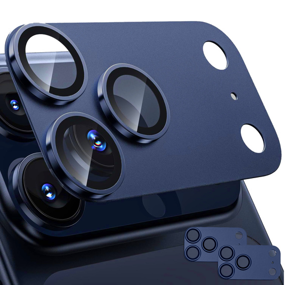 2x tvrzené sklo ERBORD pro ostrov fotoaparátů pro iPhone 17 Pro Max