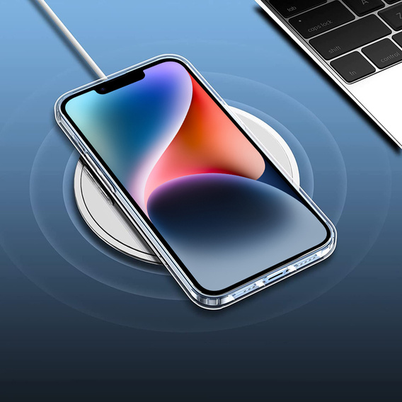 Pouzdro pro iPhone 14 Plus, Premium Armor Slim, průhledné