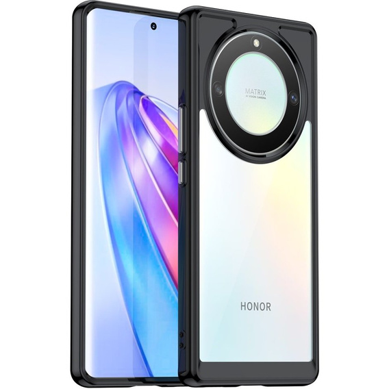 Pouzdro pro Honor Magic 5 Lite, Fusion Hybrid, transparentní / černé