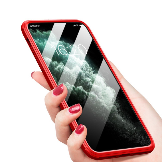Pouzdro pro iPhone 11 Pro Max, ERBORD Guardian, červené