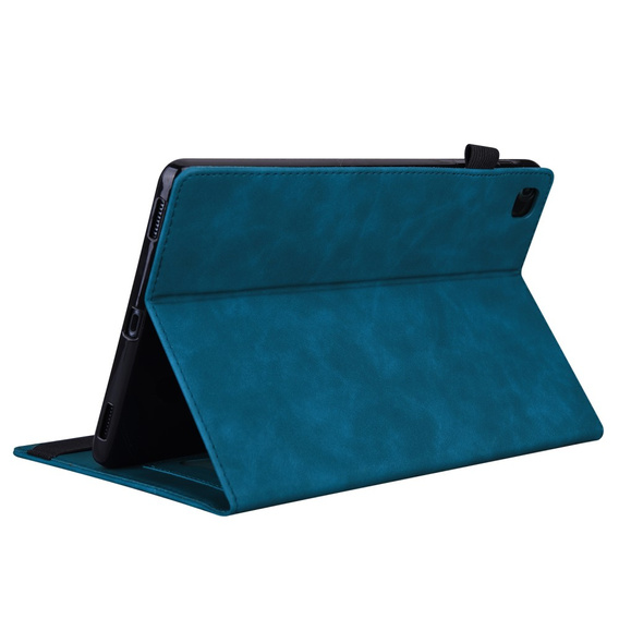 Pouzdro pro Samsung Galaxy Tab A8 10.5 SM-X200 SM-X205, Classic, s prostorem pro stylus, modré