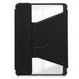 Pouzdro s klávesnicí pro Samsung Galaxy Tab S9 FE+ Plus, Rotary 360° Leather, černé