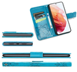 Klopové pouzdro pro Realme 12 Pro 5G / 12 Pro+ 5G, Butterfly, modré
