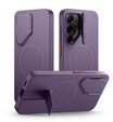 Pouzdro pro Samsung Galaxy S25, Suritch Shockproof, pro MagSafe, fialové