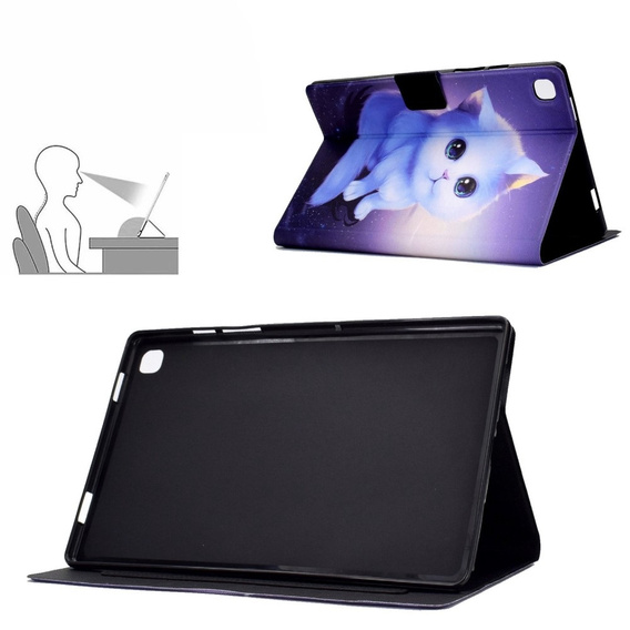 Pouzdro pro Samsung Galaxy Tab A7 Lite, s klopou, cat