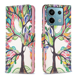 Klopové pouzdro pro Xiaomi Redmi Note 13 Pro 5G, Wallet, Tree of Life
