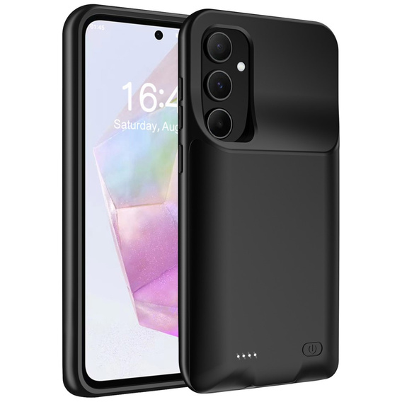 Pouzdro s 10000mAh baterií pro Samsung Galaxy A55 5G, černé