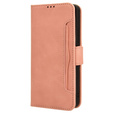 Klopové pouzdro pro Xiaomi Redmi A3, Card Slot, růžové