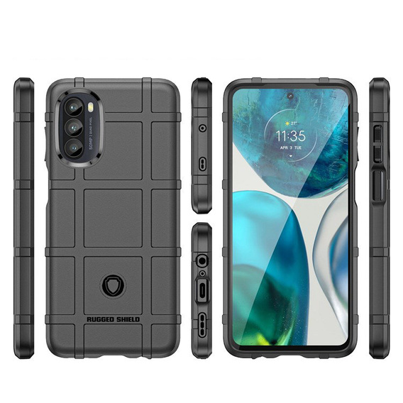 Pouzdro pro Motorola Moto G52 / G82 5G, Rugged Shield, černé