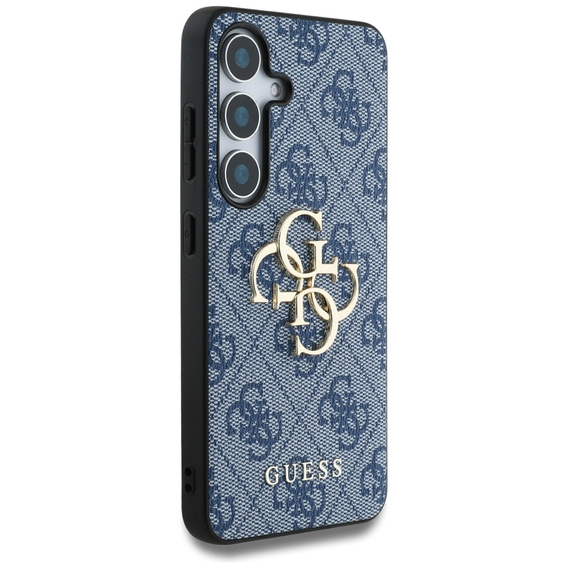 Pouzdro GUESS pro Samsung Galaxy S25, 4G Big Metal Logo, modré