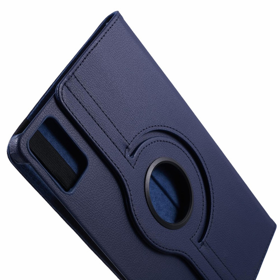 Pouzdro pro Lenovo Tab M11 TB330FU 10.95", otočné o 360°, námořnicky modré