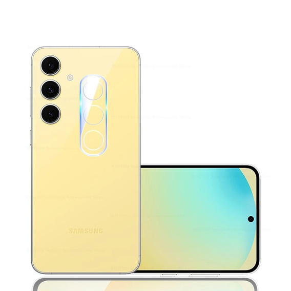 Tvrzené sklo na fotoaparát pro Samsung Galaxy S24 FE, průhledné