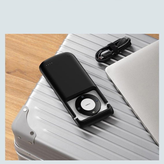 Univerzální pouzdro s baterií 10000mAh Type-C - černé