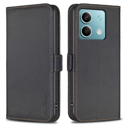 Klopové pouzdro pro Xiaomi Redmi Note 13 5G, BINFEN Wallet, černé
