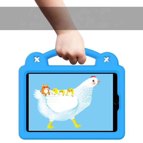 Dětské pouzdro pro iPad mini 7.9" 2019/2015/2014/2013/2012 (5/4/3/2/1 gen.), Cute Patterns, se stojánkem, modré