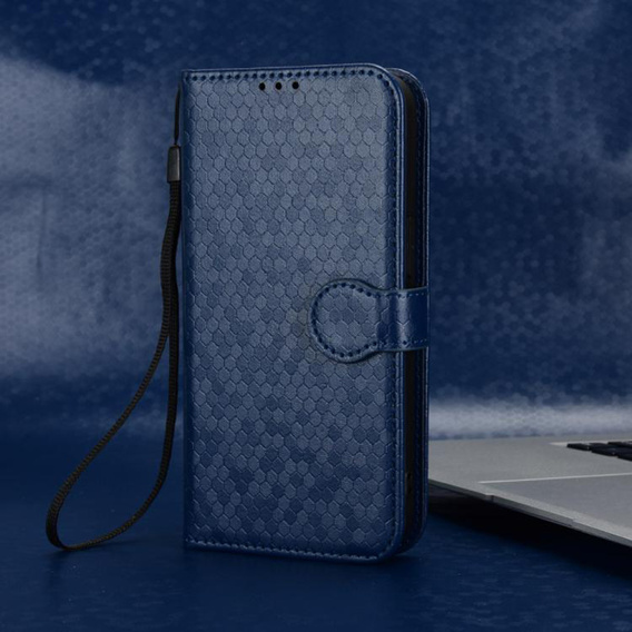 Flipové pouzdro pro Realme Note 70T 4G, Wallet Rhombus, modré