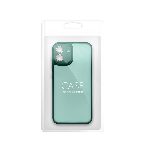 Pouzdro pro Xiaomi Redmi 13C / Poco C65, Fusion Hybrid, transparentní / zelené 