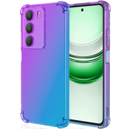 Pouzdro pro Realme 14X / Realme C75, Gradient Dropproof, Fialová / modrá